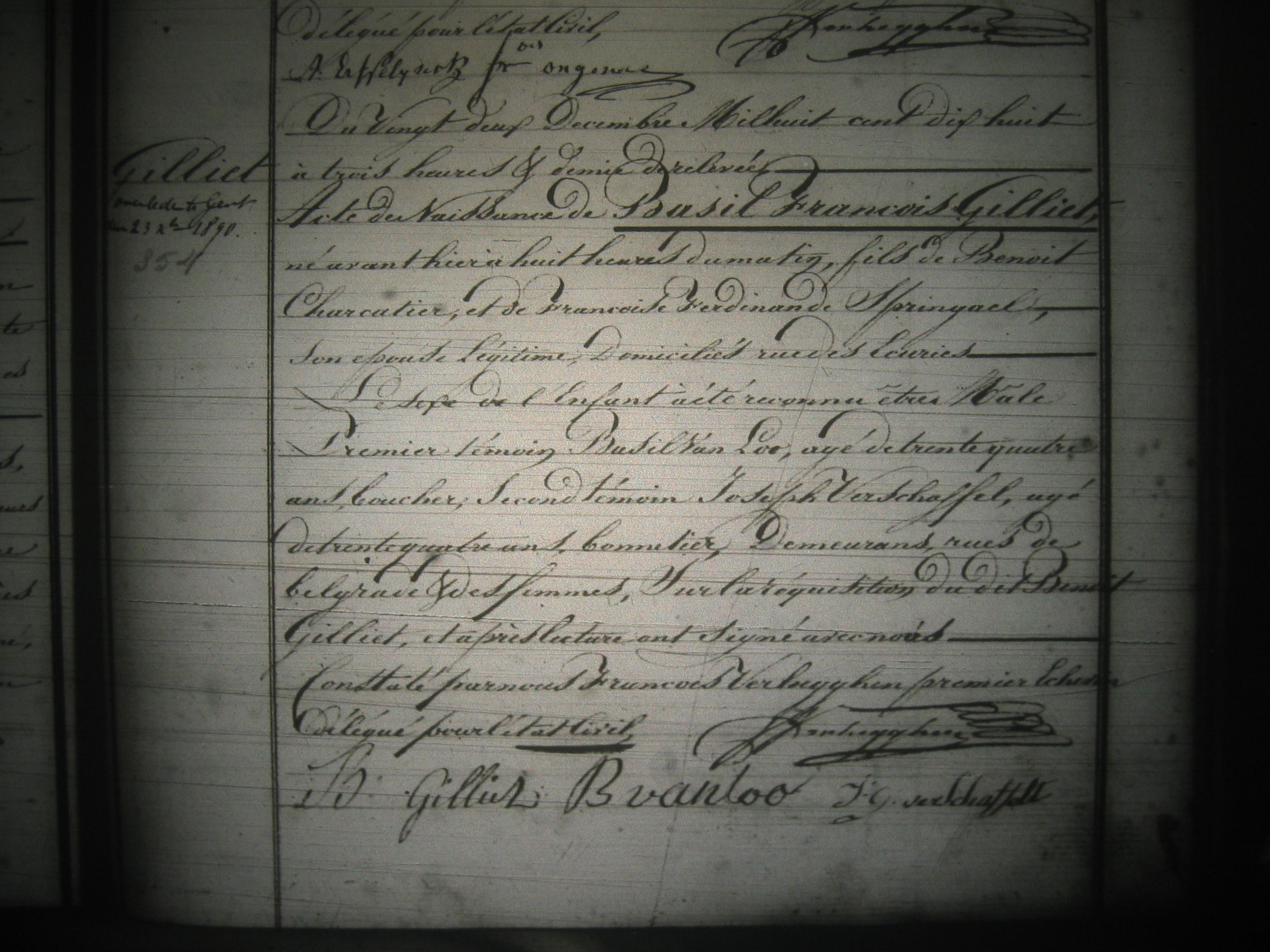 Geb. Basil François Gilliet (1818)