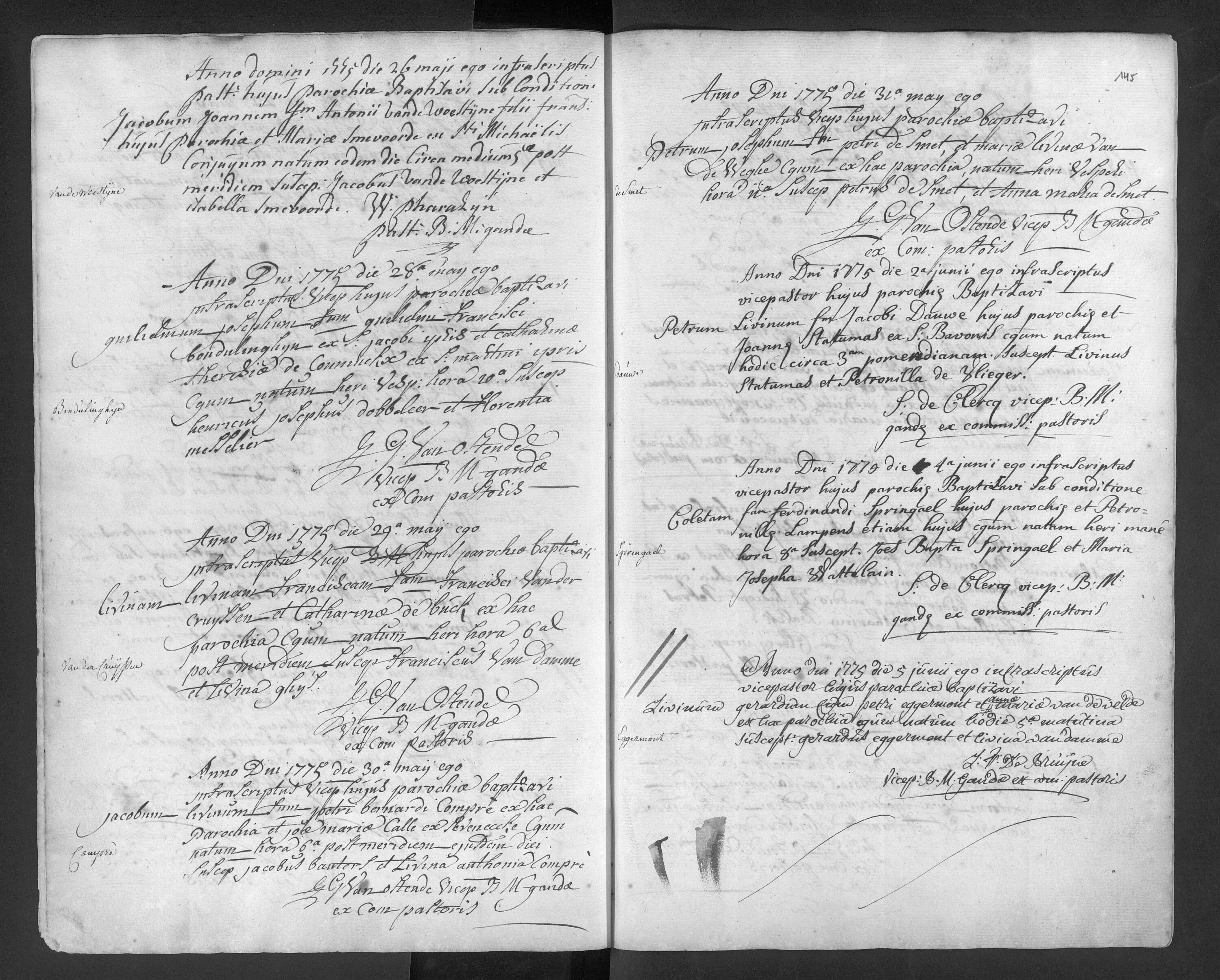 Doop Coleta Ferdinanda Springael (1775)