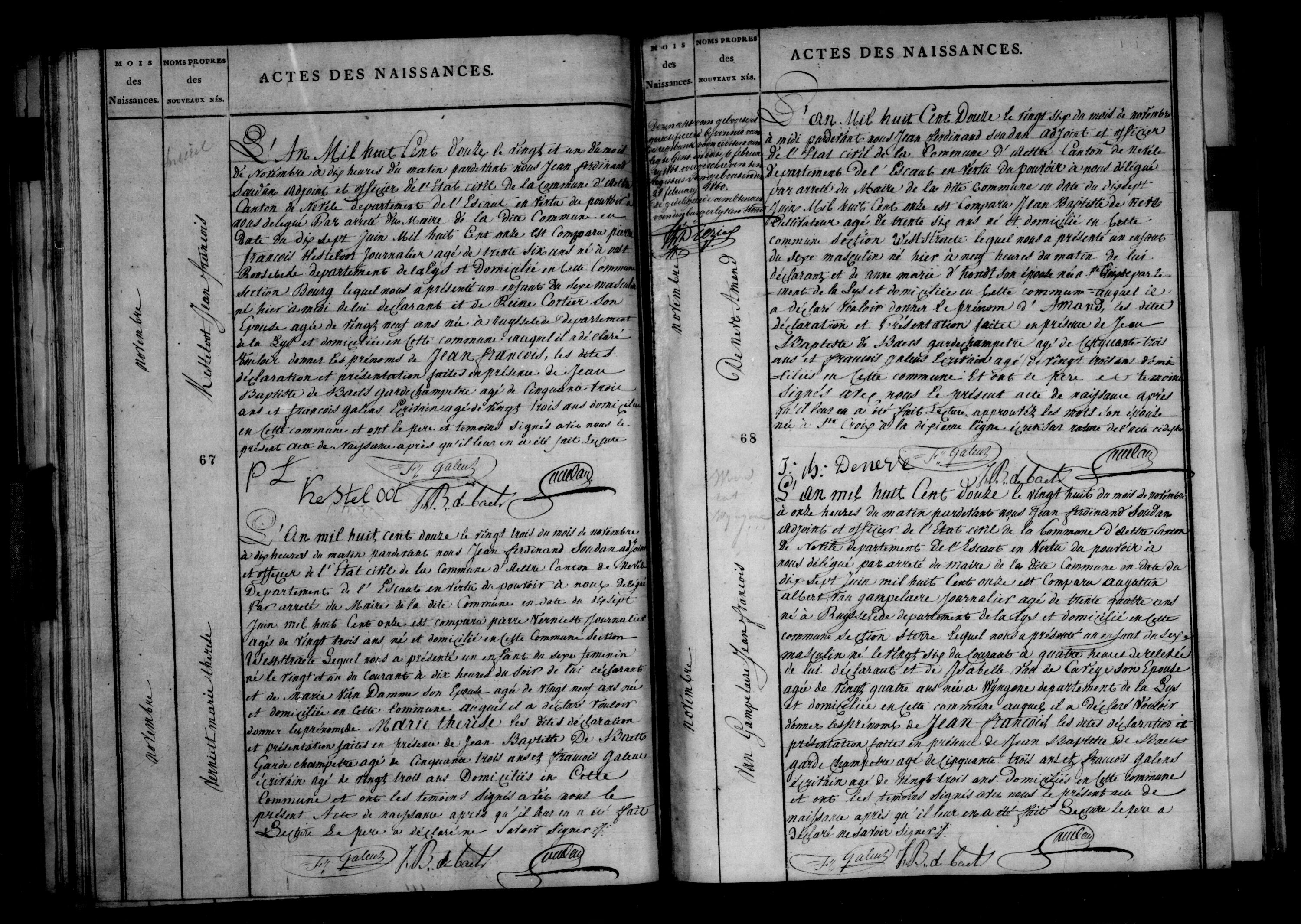 Geb. Jean François Kesteloot (1812)