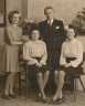 Lucienne Sierens, Emile Sierens, Anna Blondeel, Jacqueline Sierens